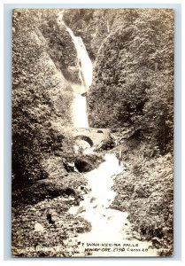 1920's Foot Bridge Wahkeena Falls Columbia River Highway Real Photo RPPC P165