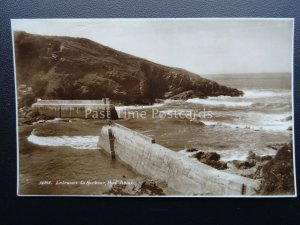 Cornwall PORT ISAAC Harbour Walls - Old RP Postcard by E.A. Sweetman & Son Ltd