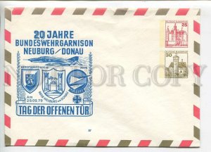 446194 GERMANY 1979 20 years of military garrison Neuburg Donau P/ Stationery