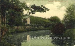 Fishing Pool - Ferndale, New York NY Postcard