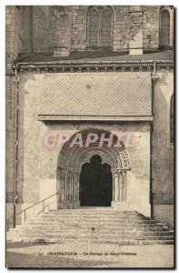 Old Postcard Chateaudun The Portal of Saint Valerien