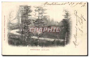 Montelimar Old Postcard Public Garden