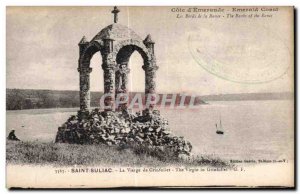 Postcard Old Saint Suliac The Virgin of The Virgin of Grinfollet Grinfollet