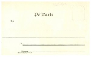 Germany Augsburg, Jacober Thor, signed F.Kraemer