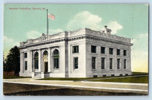 Nevada Missouri Postcard Nevada Post Office Building Exterior View 1910 Unposted