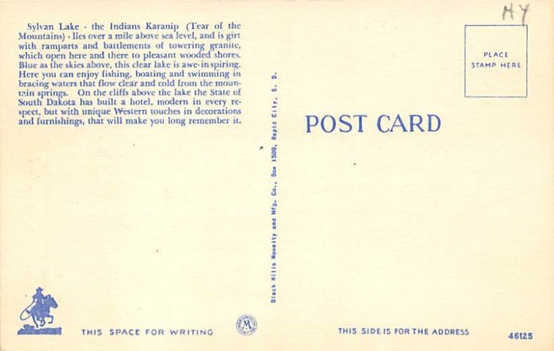 Sylvan Lake Custer State Park