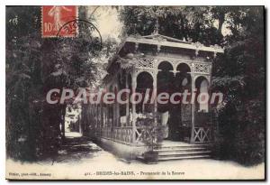 Old Postcard Brides Les Bains Promenoir From The Source