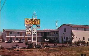 Golden West Motel Beaumont California CA Chrome Postcard