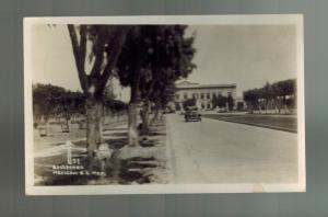 1930s Mexico Real Picture RPPC Postcard Mexicali Boulevard 57 Street View Car