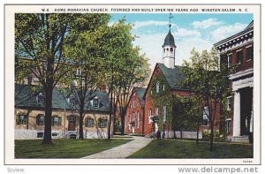 Home Moravian Church, Founded and Built over 100 Years ago, Winston-Salem, No...