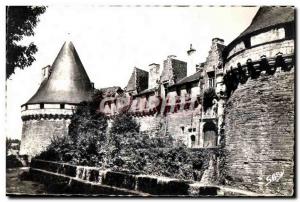 Old Postcard Pontivy (Morbihan) Towers and ramparts of the Castle of Rohan fa...