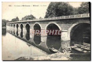 Old Postcard vicinity D & # 39Orleans Olivet Bridge
