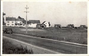 Hiland Lodge and Cabins, Harrington ME Vintage Postcard R47