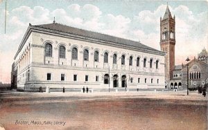 Public Library in Boston, Massachusetts