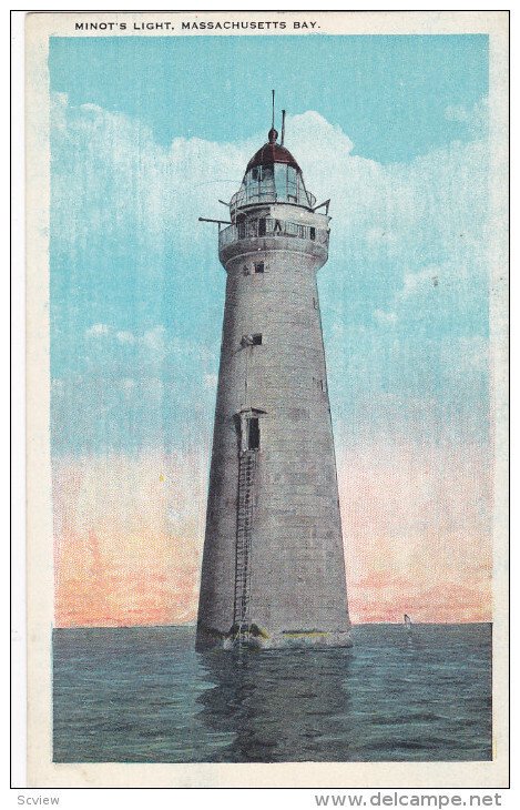 MASSACHUSETTS BAY; Minot's Light House, 10-20s