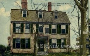 Headquarters during Siege of Boston - Roxbury, Massachusetts MA