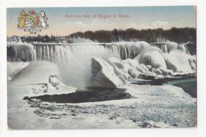 Canada Niagara Falls Lot of 3 Postcards American and Horseshoe Falls Winter