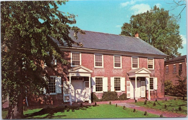 postcard NJ - Quaker Church, Salem Friends, New Jersey