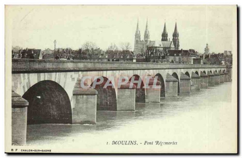 Mills Postcard Old Bridge Régemortes