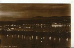 Isle of Man Postcard - Douglas By Night - Ref TZ6405