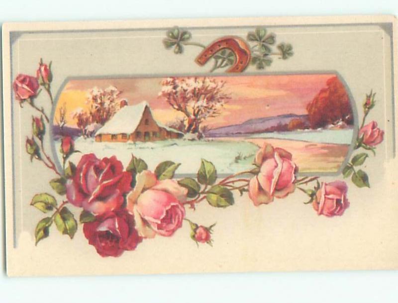 Mid-Century Era GREAT SCENE Scarce Foreign Postcard AA6763