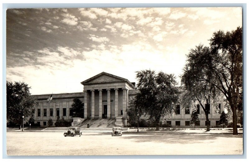 Minneapolis Minnesota MN Postcard RPPC Photo Minneapolis Institute Of Arts 1950