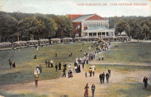 Cape Elizabeth Maine Cape Cottage Theatre Vintage Postcard AA41434