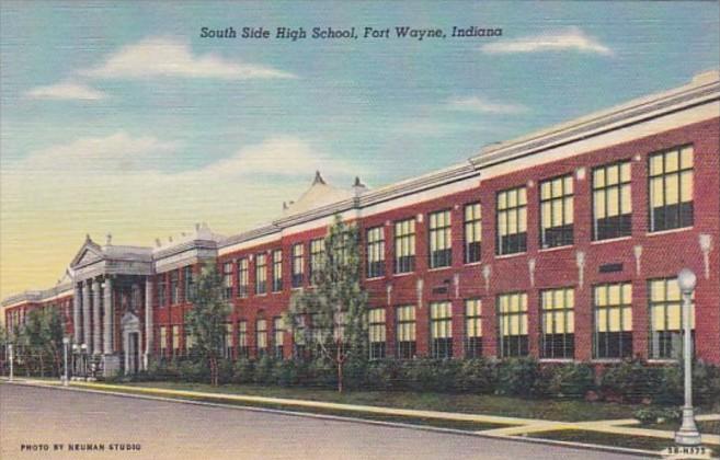 South Side High School Fort Wayne Indiana Curteich