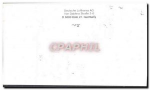 Letter Munchen Berlin Westerland Lufthansa LH5008