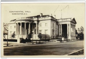 RP  Continental Hall Building, Washington, District of Columbia, 10-20s