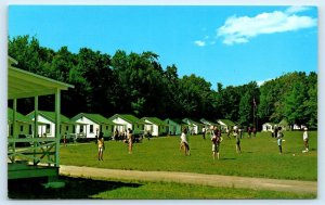 WAYMART, PA~ Boy's Cabins CAMP LADORE Salvation Army 1960s Wayne County Postcard