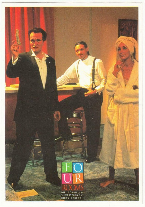 Postcard of Four Rooms Quentin Tarantino Movie German