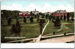 Bates College Lewiston Maine ME Landscape Grounds Trails & Pathways Postcard