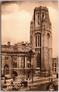 Bristol University New Building Bristol, England Postcard