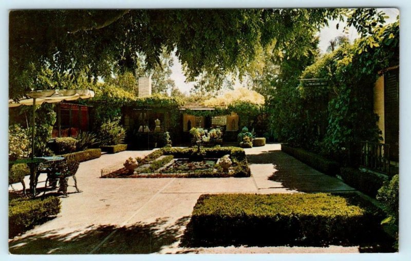 RANCHO SANTA FE, CA ~ Shops & Tea Room THE COUNTRY SQUIRE 1971 Postcard