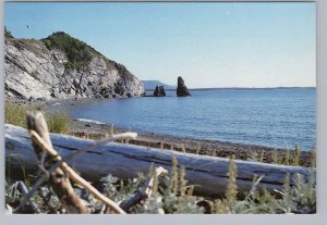 Presqu'ile, Cabot Trail, Cape Breton National Park, Nova Scotia, Chrome Postcard