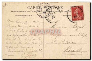 Old Postcard Around Montpellier Palavas The jousts