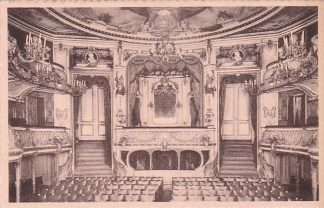 Belgium Chateau de Chimay Theatre et loge princiere