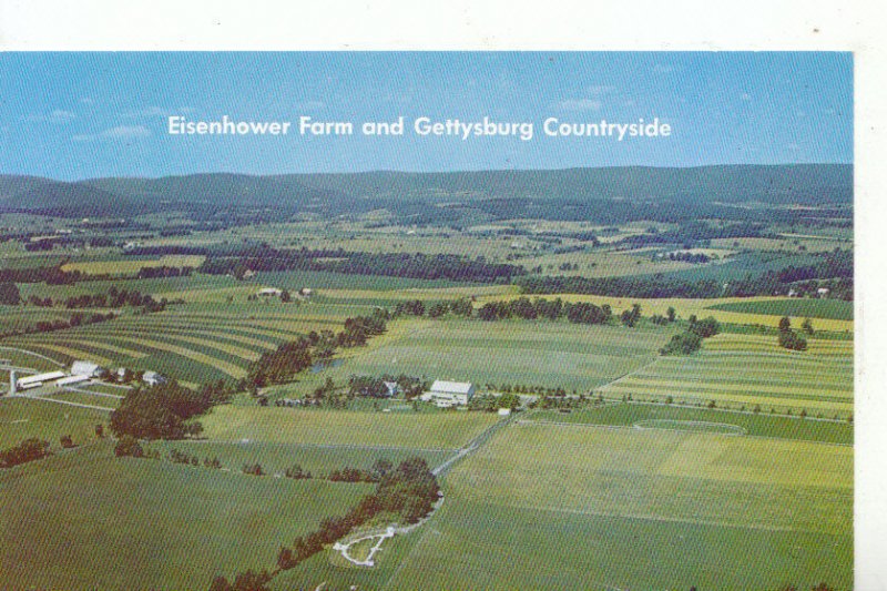 America Postcard - Eisenhower Farm and Gettysburg - Pennsylvania - Ref 14011A