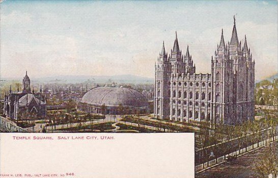 Utah Salt Lake City Temple Square