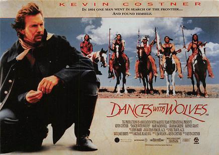 Dances with Wolves Movie Poster Postcard