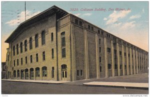 Coliseum Building , DES MOINES , Iowa , PU-1911