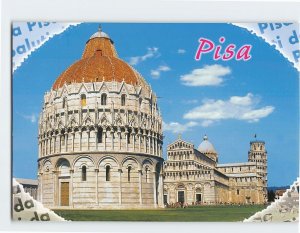 Postcard Piazza dei Miracoli, Pisa, Italy