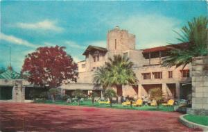 Arizona Biltmore Hotel roadside 1950s Postcard Petley 13641