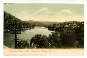 VT - Bellows Falls. Connecticut River Valley Looking South ca 1900