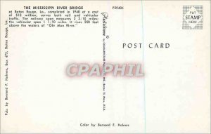 Modern Postcard The Mississippi River Bridge at the Baton Rouge completed in ...