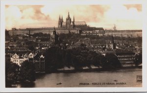 Czech Republic Prague Praha Hradcany Vintage RPPC C181