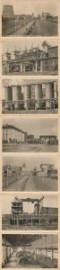 Leporello 7 views chemical plant Stalin factory Dimitrovgrad Bulgaria industry