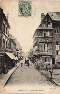 CPA BAYEUX La Rue Saint-Martin (1229173)