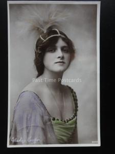 Actress GLADYS COOPER c1915 RP Postcard by Philco 5009